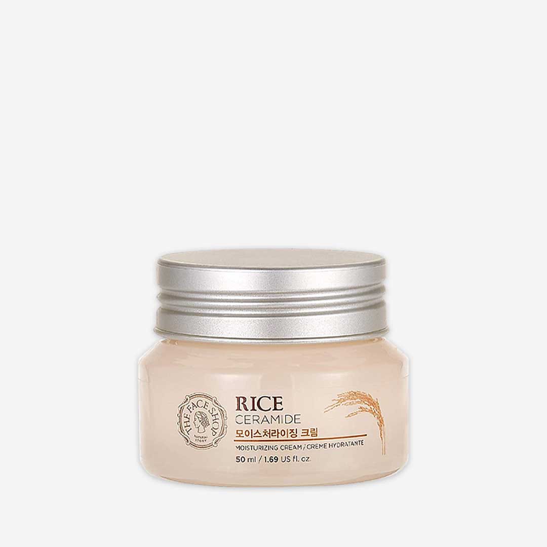 The Face Shop Rice & Ceramide Moisturizing Cream  (50ml)